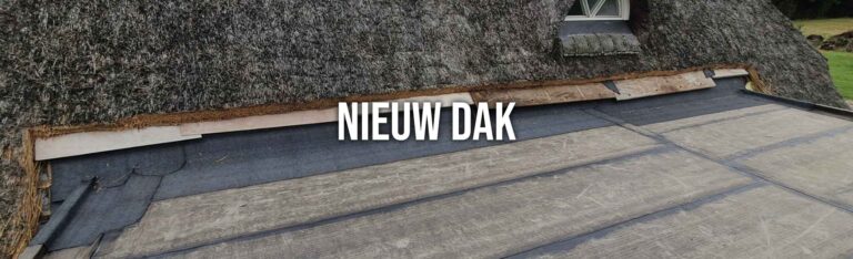 NIEUW DAK van dalen dakbedekking Noordscheschut. Dak dekkers bedrijf